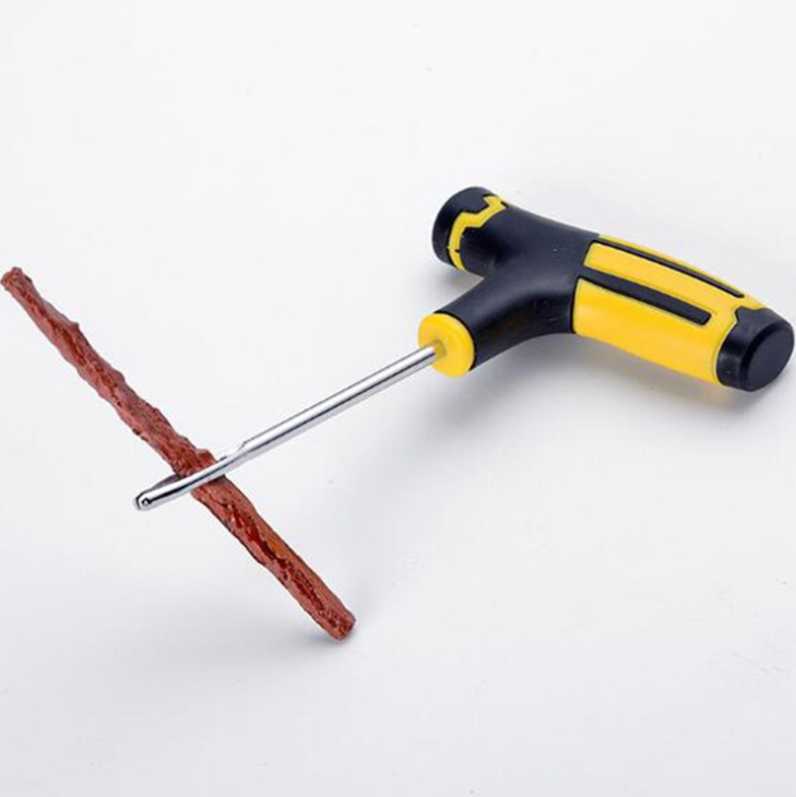 Reifenreparaturset mit Schnellkleber und Streifen